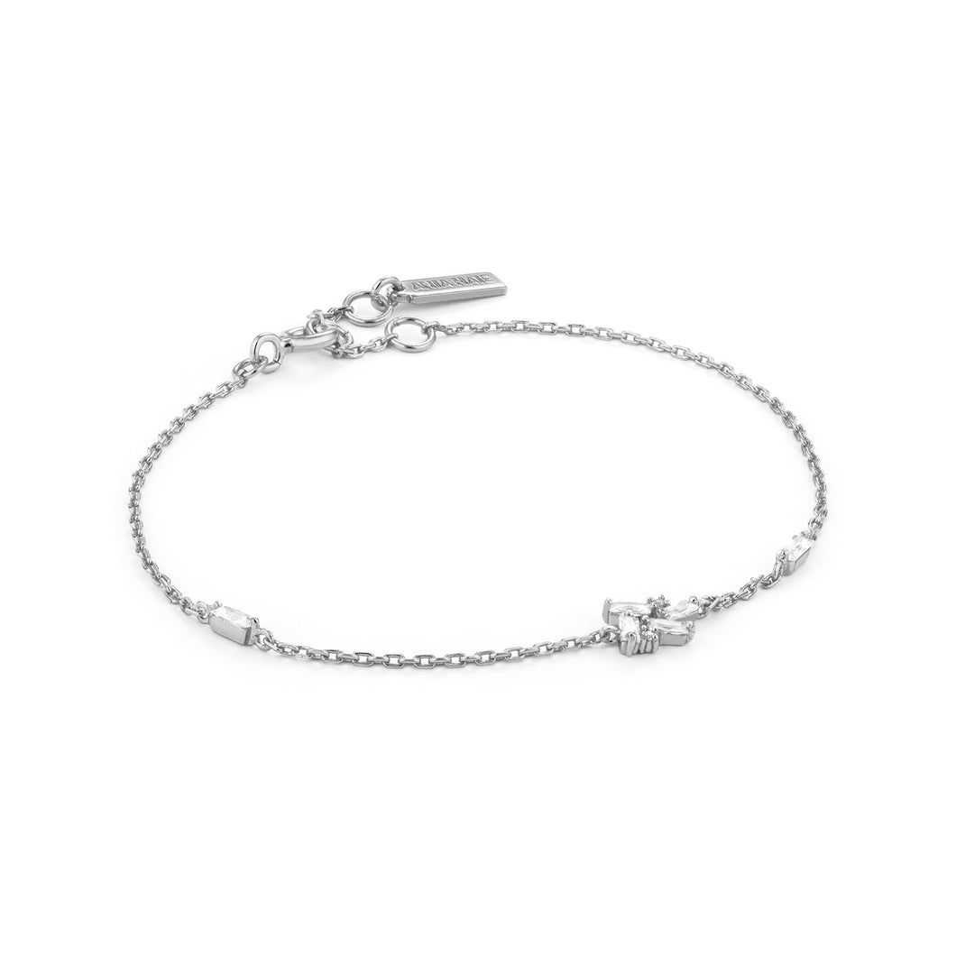 Silver Cluster Bracelet Jewellery Ania Haie 