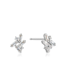 Load image into Gallery viewer, Silver Glow Getter Stud Earrings Jewellery Ania Haie 
