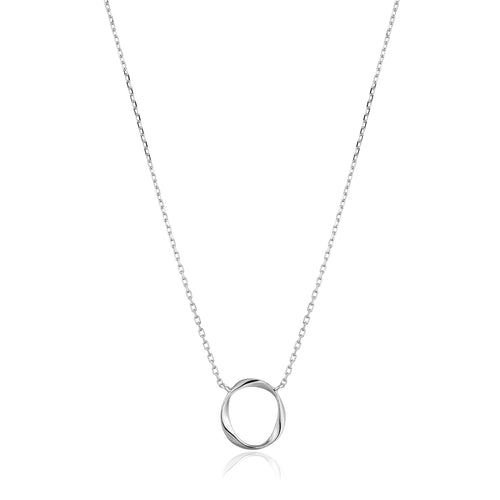 Silver Swirl Necklace Jewellery Ania Haie 