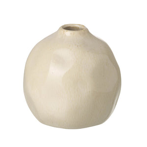 Small Oatmeal Dimple Bud Vase Homeware Parlane 