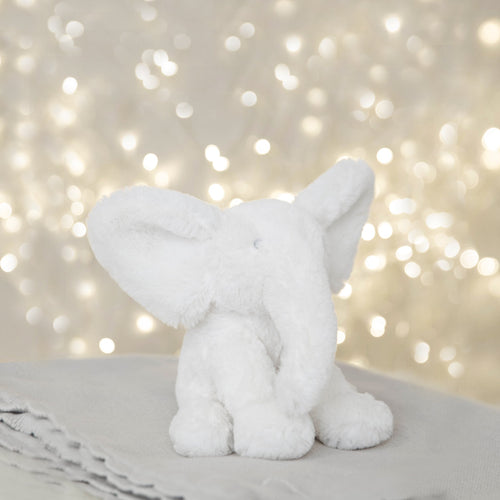 Small White Plush Elephant Toy Children's Widdop 