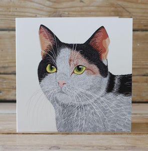 Smartie the Cat Card Stationery Bird 