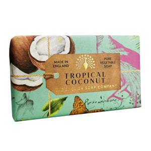 Tropical Coconut Gift Soap Beauty English Soap Company 