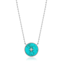 Load image into Gallery viewer, Turquoise Emblem Necklace Jewellery Ania Haie 
