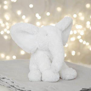 White Plush Elephant Toy Children's Widdop 