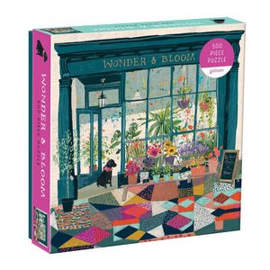 Wonder and Bloom 500 Piece Puzzle Gift Abrahms and Chronicle 